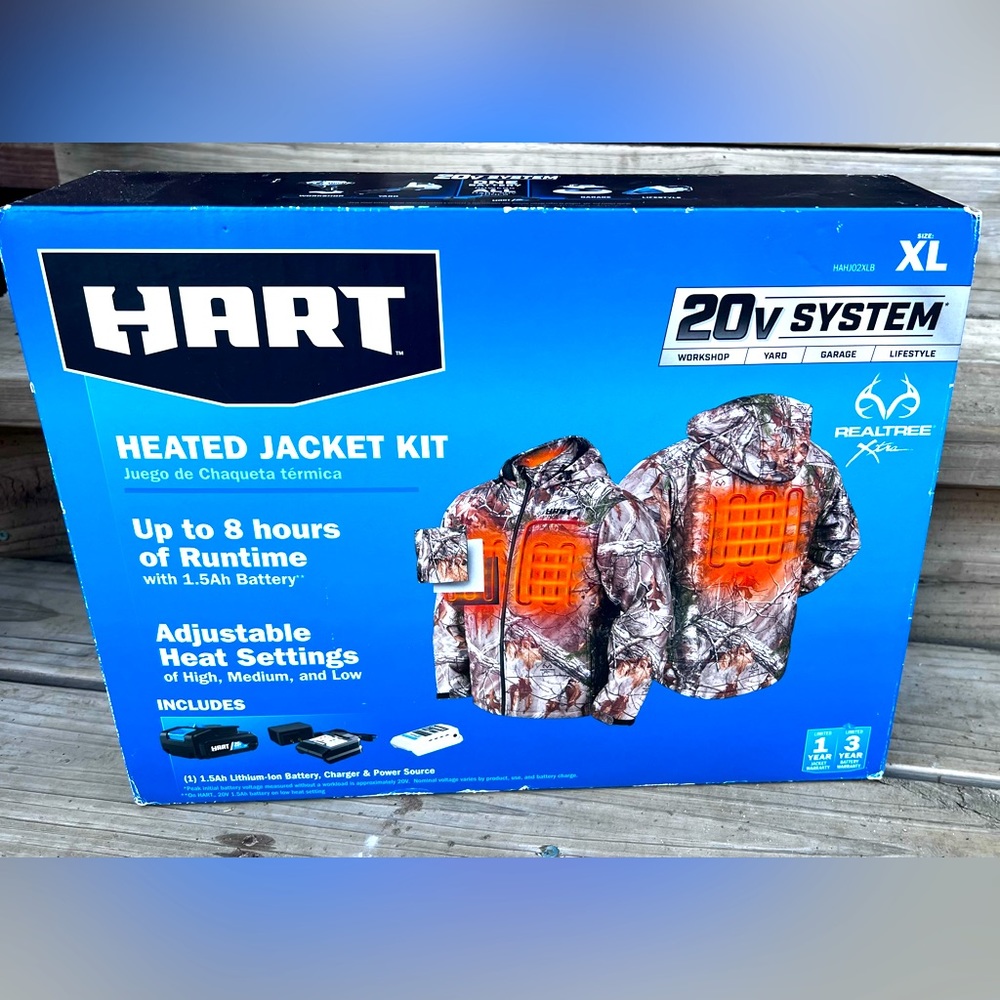 HART Men’s Heated Camo Jacket